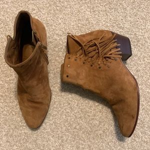 Sam Edelman Fringe Booties